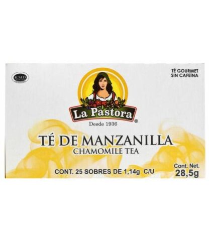 TE DE MANZANILLA 25 SOB LA PASTORA