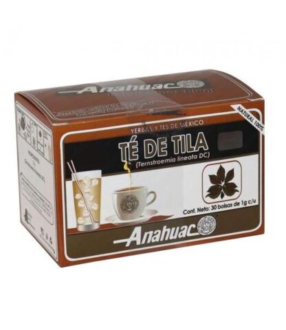 TE DE TILA C 30 BOLSAS. ANAHUAC