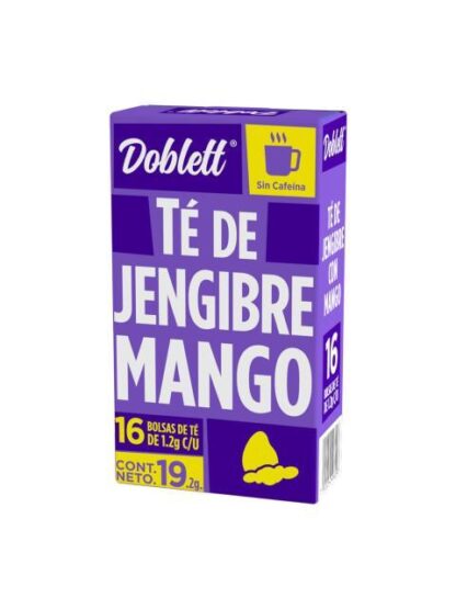 TE DOBLETT JENGIBRE MANGO 16 SOBRS DE 19.2 GR