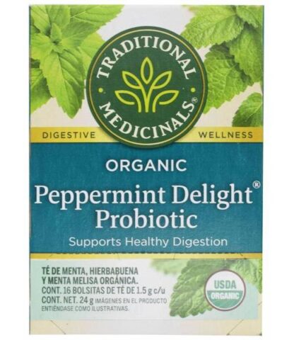 TE MENTA CON PROBIOTICOS 16 SOB 1.5 G C U TRAD MED