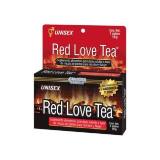 TE RED LOVE TEA C 1 SOB DE 10 GR VIGORIZANTE PARA HOMBRE Y MUJER GN+VIDA