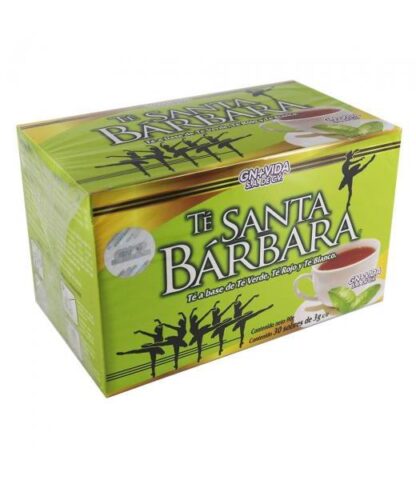 TE SANTA BARBARA C 30 SOB. A BASE DE TE VERDETE ROJO Y TE BLANCO GN+VIDA