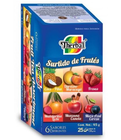 TE SURTIDO DE FRUTAS C 25 SOB. THERBAL
