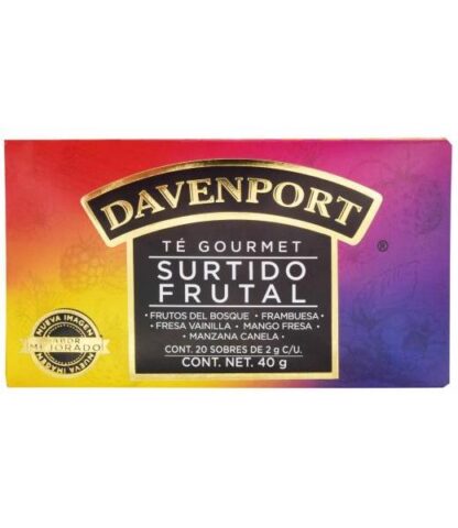 TE SURTIDO FRUTAL 20 SOB DAVENPORT