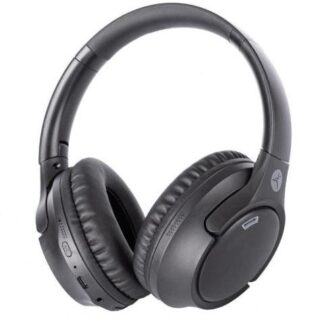 TECHZONE AUDIFONOS CON MICROFONO TZDJ02 BLUETOOTH INALAMBRICO USB-C NEGRO