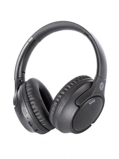 TECHZONE AUDIFONOS CON MICROFONO TZDJ02 BLUETOOTH INALAMBRICO USB-C NEGRO