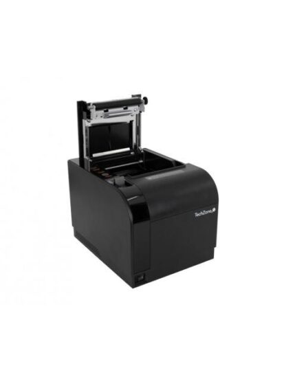 TECHZONE TZBE301 IMPRESORA DE TICKETS TERMICO 203DPI USB SERIAL ETHERNET NEGRO - Image 3