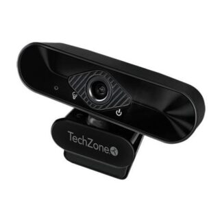 TECHZONE WEBCAM TZCAMPC02 1080P USB NEGRO