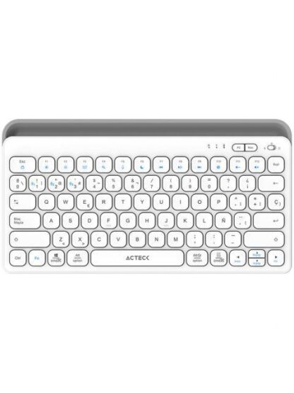 TECLADO ACTECK INSPIRE TREK TI737 65% INALAMBRICO RF INALAMBRICO-BLUETOOTH BLANCO ESPANOL