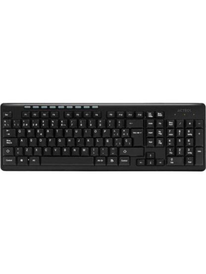 TECLADO ACTECK TM100 INALAMBRICO USB NEGRO (ESPANOL) - Image 2