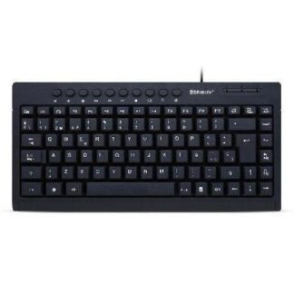 TECLADO BROBOTIX ALAMBRICO USB TECLAS PROGRAMABLES NEGRO 963067