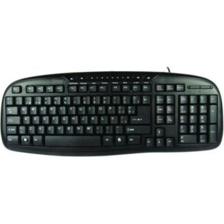 TECLADO EASY LINE 993384 ALAMBRICO USB NEGRO (ESPANOL)