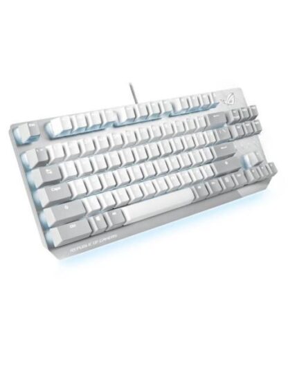 TECLADO GAMER ASUS ROG STRIX SCOPE NX TKL X806 RGB TECLADO MECANICO ALAMBRICO BLANCO - Image 2
