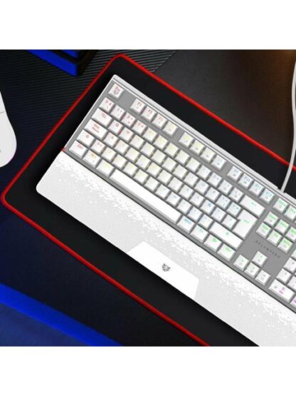 TECLADO GAMER BALAM RUSH DOMINATE EXPERT GK979 RGB SWITCH MX RED ALAMBRICO BLANCO (ESPANOL) - Image 2