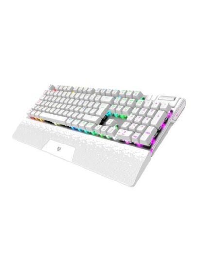 TECLADO GAMER BALAM RUSH DOMINATE EXPERT GK979 RGB SWITCH MX RED ALAMBRICO BLANCO (ESPANOL) - Image 3