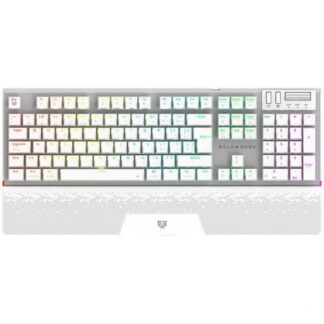 TECLADO GAMER BALAM RUSH DOMINATE EXPERT GK979I LED RGB TECLADO MECANICO OUTEMU RED INALAMBRICO RF INALAMBRICO-BLUETOOTH BLANCO ESPANOL