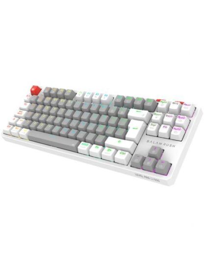 TECLADO GAMER BALAM RUSH LEVEL PRO GK990 LED RGB TKL TECLADO MECANICO OUTEMU RED INALAMBRICO RF INALAMBRICO-BLUETOOTH BLANCO ESPANOL - Image 5