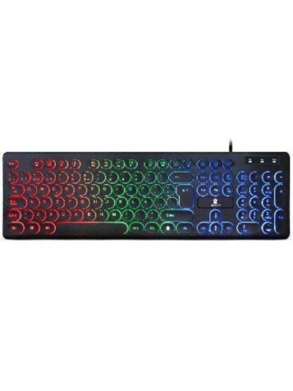 TECLADO BROBOTIX 963098 ALAMBRICO USB NEGRO (ESPANOL) - Image 2