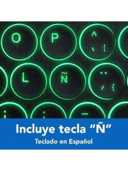 TECLADO BROBOTIX 963098 ALAMBRICO USB NEGRO (ESPANOL) - Image 3