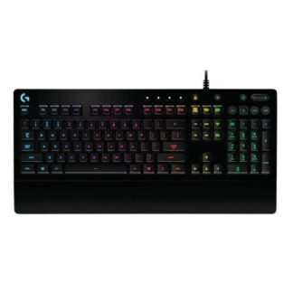 TECLADO GAMER LOGITECH G213 PRODIGY LED RGB ALAMBRICO NEGRO (INGLES)