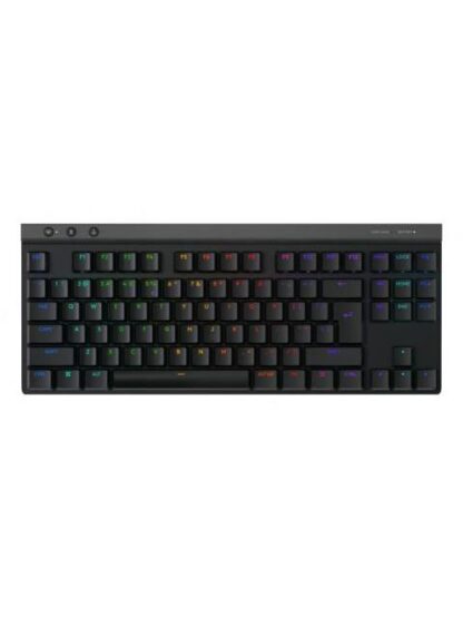 TECLADO GAMER LOGITECH G515 LIGHTSPEED TKL LED RGB TKL TECLADO MECANICO LOGITECH GL TACTILE INALAMBRICO RF INALAMBRICO-BLUETOOTH NEGRO INGLES