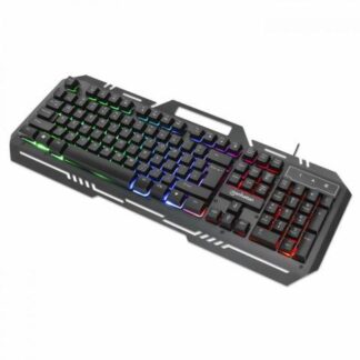 TECLADO GAMER MANHATTAN 180610 RGB ALAMBRICO NEGRO (ESPANOL)