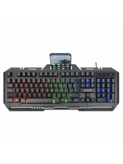 TECLADO GAMER MANHATTAN 180610 RGB ALAMBRICO NEGRO (ESPANOL) - Image 4