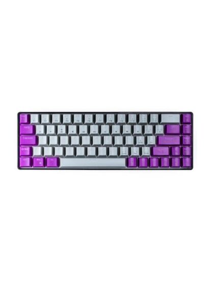 TECLADO GAMER NACEB NA-0963G LED RGB 60% TECLADO MECANICO OPTICO ALAMBRICO USB MULTICOLOR INGLES