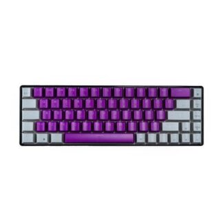 TECLADO GAMER NACEB NA-0963M LED RGB 60% TECLADO MECANICO OPTICO ALAMBRICO USB MULTICOLOR INGLES
