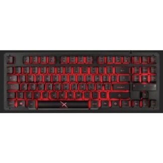 TECLADO GAMER XZEAL XST-300 LED ALAMBRICO NEGRO (ESPANOL)