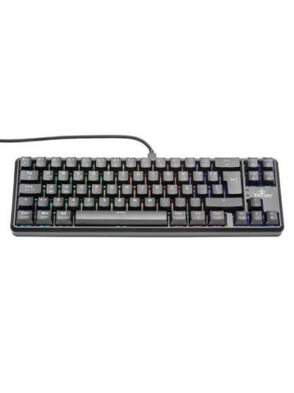 TECLADO GAMER YEYIAN AKIL S3500 RGB TECLADO MECANICO SWITCH BLUE ALAMBRICO NEGRO (ESPANOL)