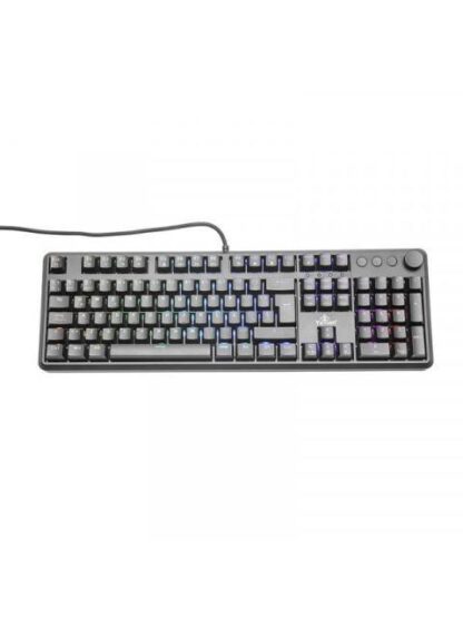 TECLADO GAMER YEYIAN ASWARD SERIES 3000 RGB TECLADO MECANICO SWITCH BLUE ALAMBRICO NEGRO (ESPANOL)