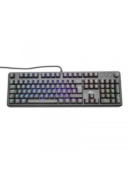 TECLADO GAMER YEYIAN ASWARD SERIES 3000 RGB TECLADO MECANICO SWITCH RED ALAMBRICO NEGRO (ESPANOL)