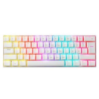 TECLADO GAMING XPG SUMMONER MINI SWITCH OUTEMU BLUE. CON ILUMINACION RGB EN ESPANOL. BLANCO. SUMMONERMINI61BLWHCES
