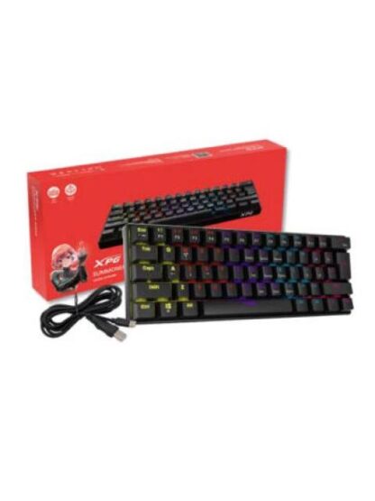 TECLADO GAMING XPG SUMMONER MINI SWITCH OUTEMU BLUE. CON ILUMINACION RGB EN ESPANOL. NEGRO. SUMMONERMINI61BLBKCES - Image 5