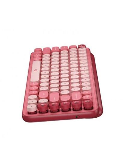 TECLADO LOGITECH POP RF INALAMBRICO + BLUETOOTH ROSA (ESPANOL) - Image 4