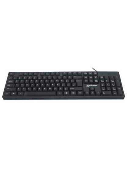 TECLADO MANHATTAN 179324 ALAMBRICO USB NEGRO INGLES - Image 4