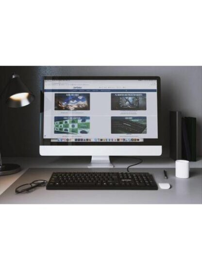 TECLADO MANHATTAN 179324 ALAMBRICO USB NEGRO INGLES - Image 6