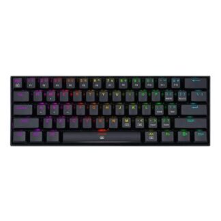 TECLADO MECANICO REDRAGON DRAGONBORN INGLES NEGRO RGB