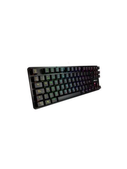 TECLADO GAMER GAME FACTOR KBG500 RGB TECLADO MECANICO SWITCH KRED BLUE ALAMBRICO NEGRO (ESPANOL) - Image 4