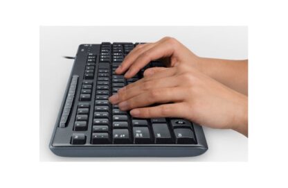 KIT DE TECLADO Y MOUSE LOGITECH MK200 USB NEGRO (ESPANOL) - Image 2