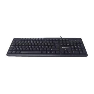 TECLADO MULTIMEDIA NACEB TECHNOLOGY NA0109 ESTANDAR NEGRO ALAMBRICO