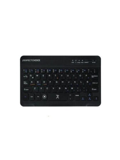 TECLADO PERFECT CHOICE MINI PC-200932 BLUETOOTH USB NEGRO (ESPANOL)