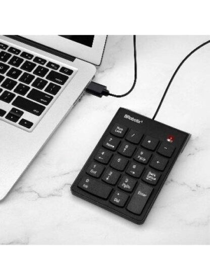 BROBOTIX TECLADO NUMERICO 963234 ALAMBRICO USB NEGRO - Image 6