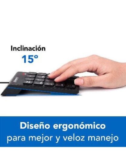 BROBOTIX TECLADO NUMERICO 963234 ALAMBRICO USB NEGRO - Image 7