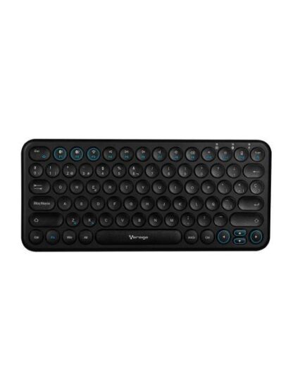 ?TECLADO VORAGO KBW-400 INALAMBRICO USB NEGRO (ESPANOL)