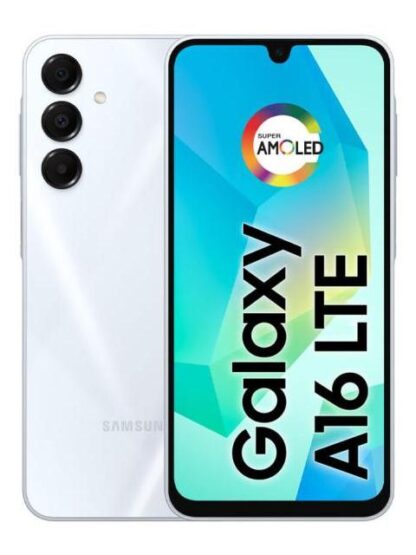 TELEFONO CELULAR SAMSUNG GALAXY A16 128 GB + 4 GB DE RAM CAMARA DE HASTA 50 MP PANTALLA 6.7 NFC IP54 BATERIA GRIS DE 5000 MAH