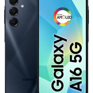 TELEFONO CELULAR SAMSUNG GALAXY A16 5G 128 GB + 4 GB DE RAM CAMARA DE HASTA 50 MP PANTALLA 6.7 NFC IP54 BATERIA AZUL OSCURO DE 5000 MAH