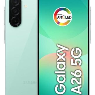 TELEFONO CELULAR SAMSUNG GALAXY A26 5G 256 GB 8 GB DE RAM CAMARA DE 50 MP IP67 PANTALLA SUPER AMOLED 6.7 NFC - VERDE