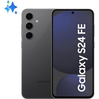 TELEFONO CELULAR SAMSUNG GALAXY S24 FE 5G 512 GB 8 GB DE RAM PANTALLA 6.7 CAMARA TRIPLE DE 50+12+8 MP CAMARA. PANEL FRONTAL DE 10 MEGAPIXELES GALAXY AI COLOR GRAFITO